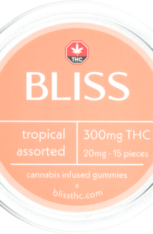 THC Tropical Gummies By Bliss